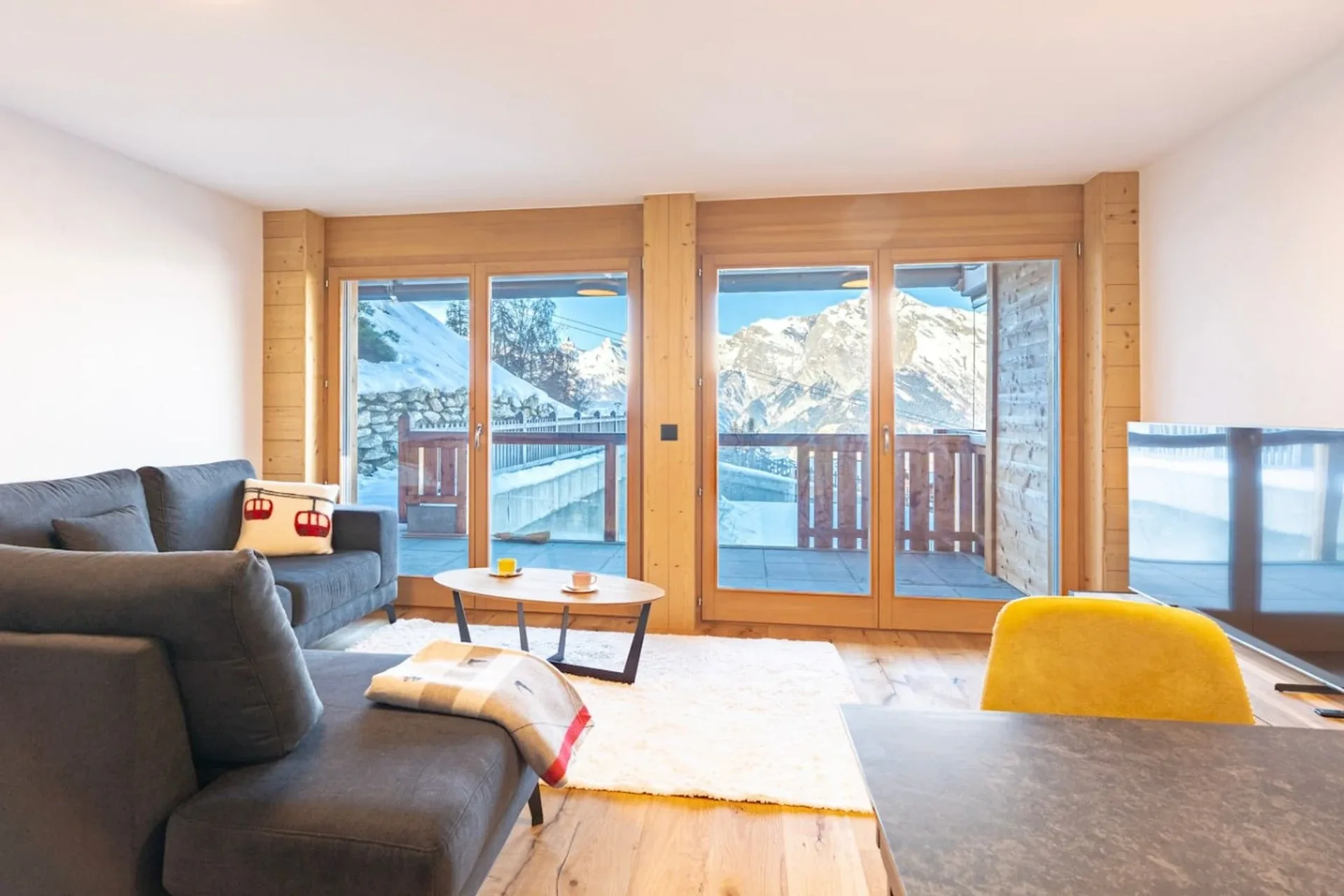 Wellness area of the residence in Nendaz