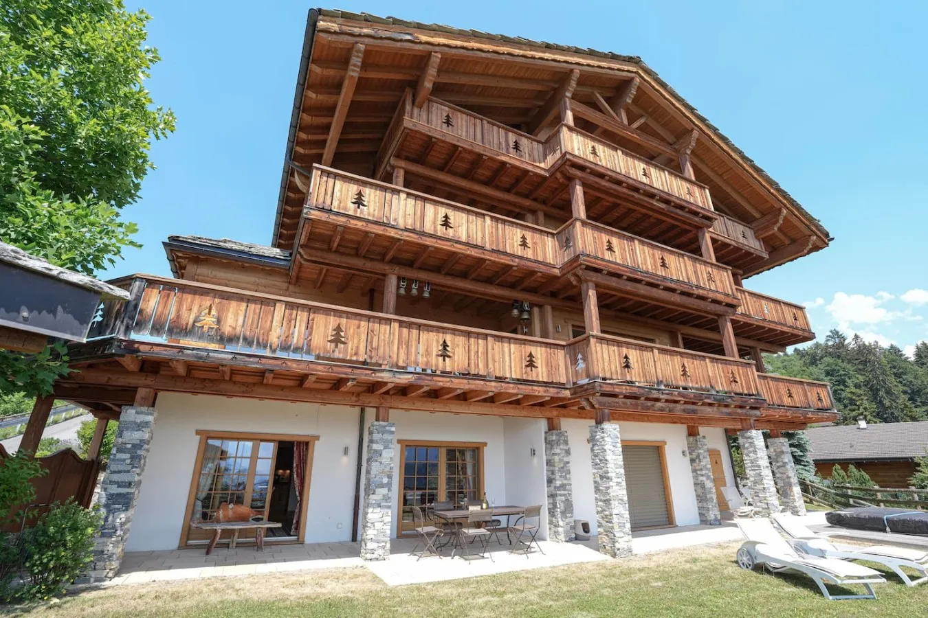 Private sauna, garden and terrace, Villars-sur-Ollon