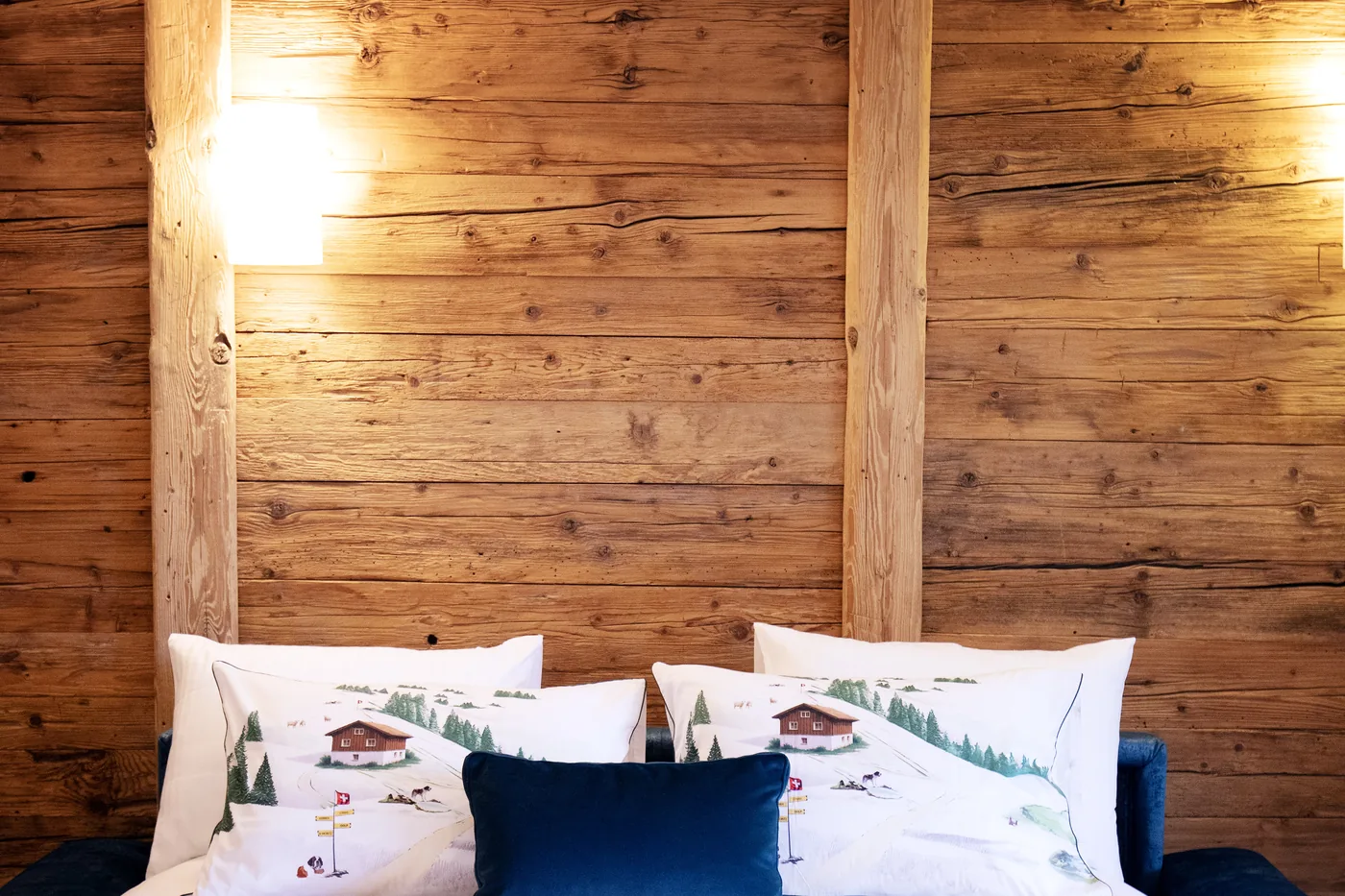 Chambre double cosy d'un appartement en gestion locative